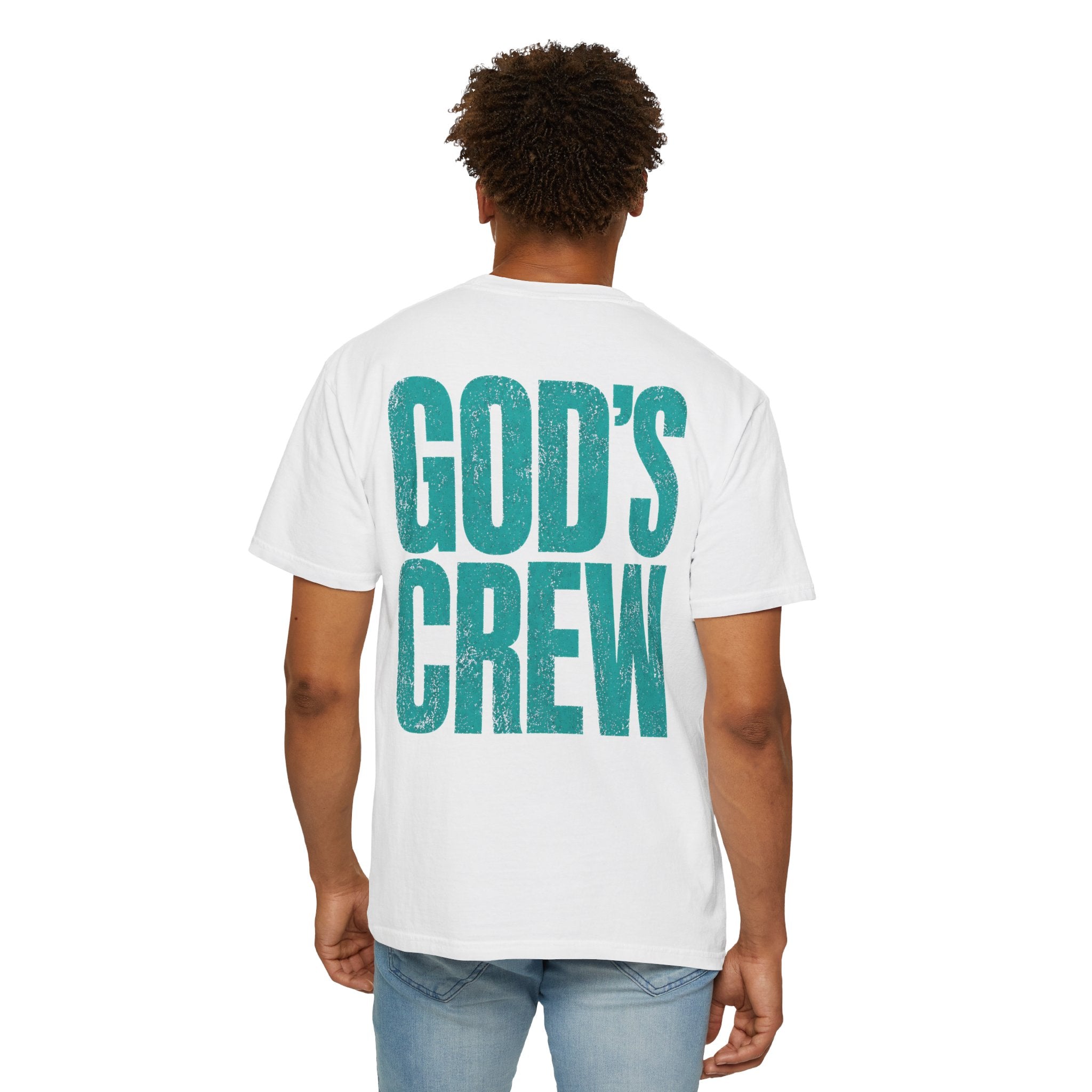 God's Crew T-Shirt — Bold Vintage Faith Graphic Tee