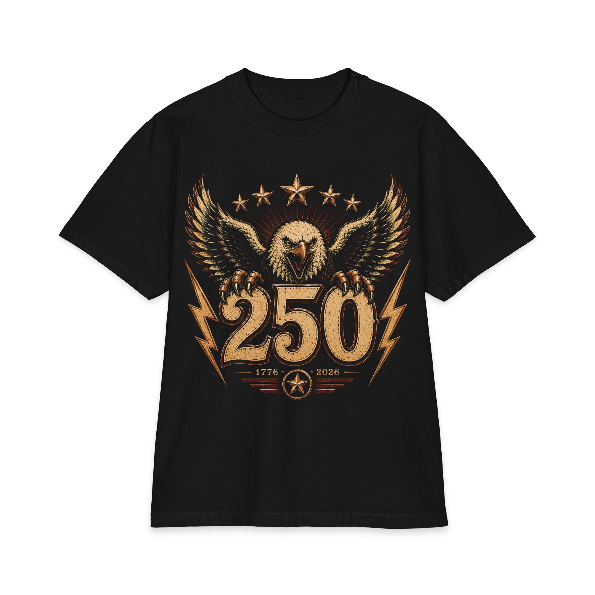 American Legacy 250 Eagle T‑Shirt — Patriotic 1776 Anniversary Tee