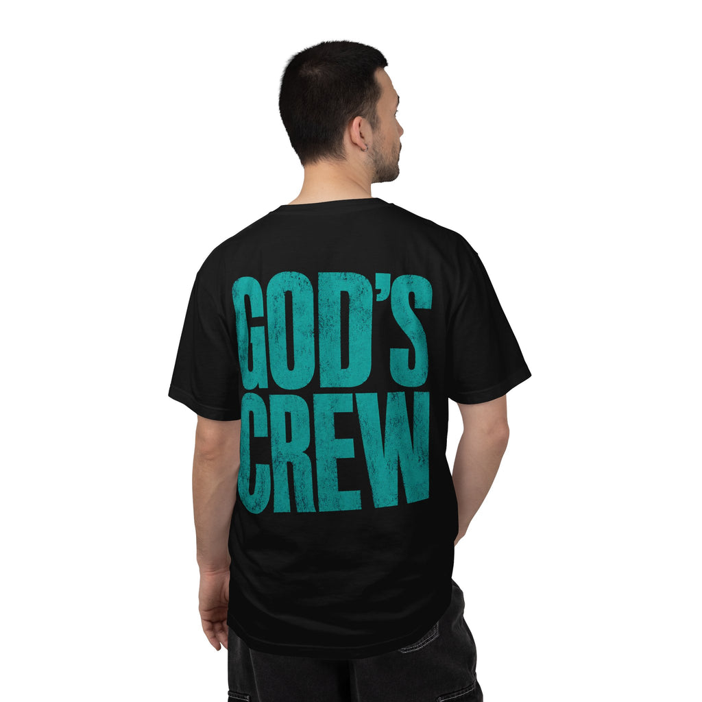 God's Crew T-Shirt — Bold Vintage Faith Graphic Tee