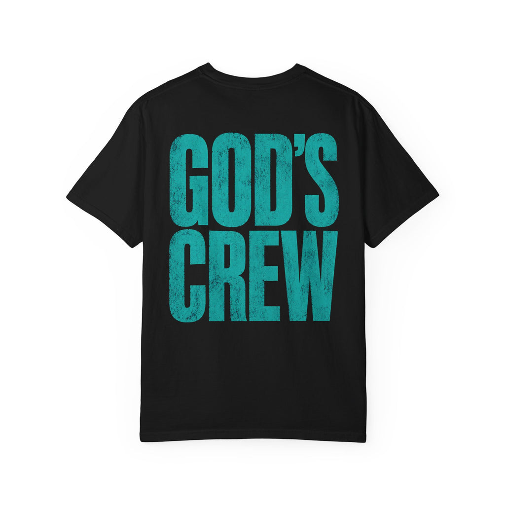 God's Crew T-Shirt — Bold Vintage Faith Graphic Tee