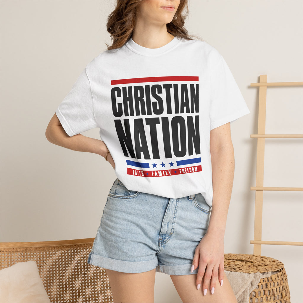 Christian Nation T-Shirt — Patriotic Faith Tee