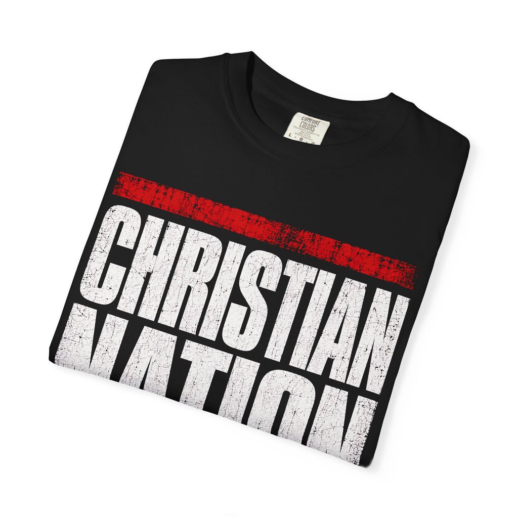 Christian Nation Patriotic T-Shirt — Faith Family Freedom Tee
