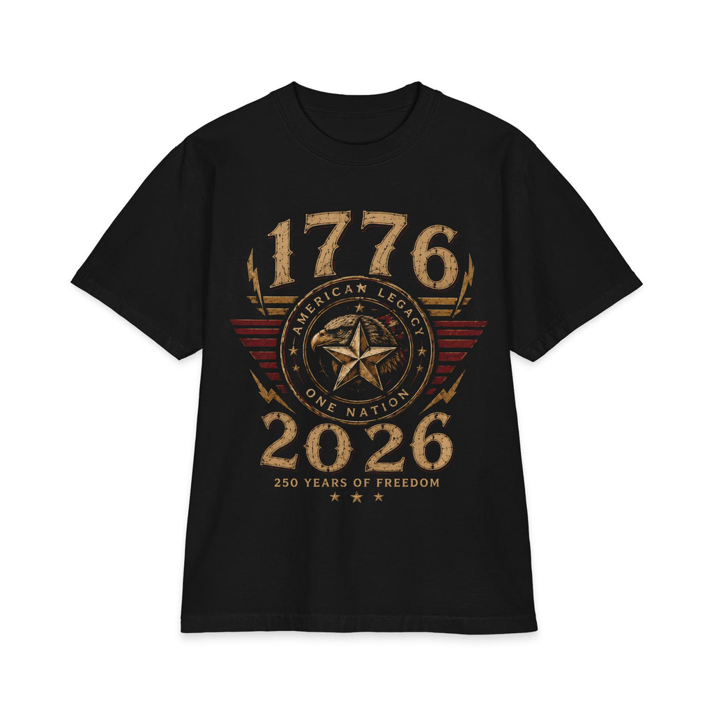 1776–2026 American Legacy T-Shirt — 250 Years of Freedom Patriotic Shirt