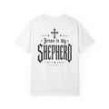 Jesus Is My Shepherd T-Shirt — Faith Graphic Tee with Cross (Psalm 23)