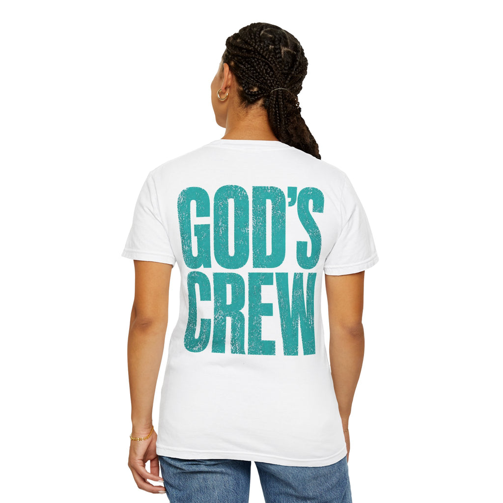 God's Crew T-Shirt — Bold Vintage Faith Graphic Tee